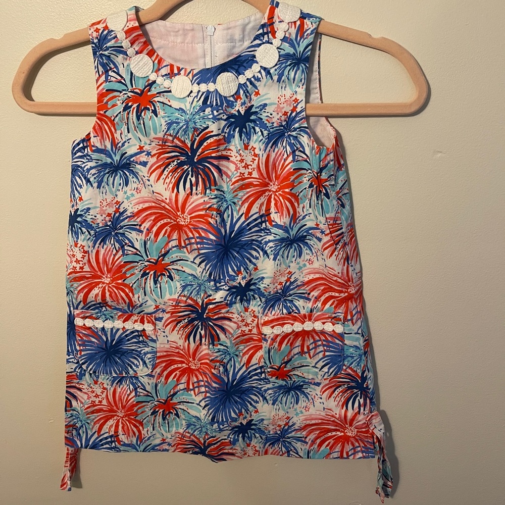 Lilly Pulitzer mini shift dress SPARKS FLY
